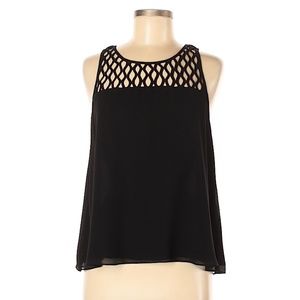 5/$25 BOHO CUTOUT SLVLESS BLOUSE